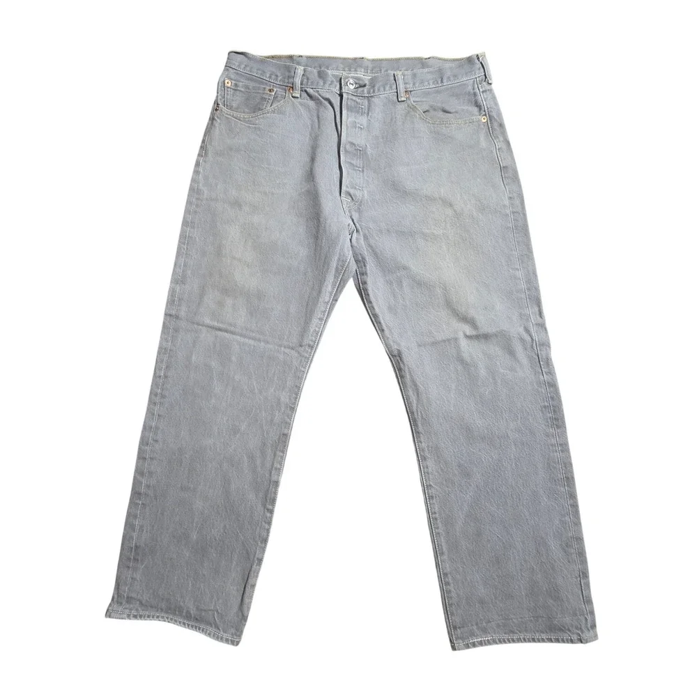 Levi's 501 Original Fit Jeans Straight Leg Button Fly Mens 40x30 Denim Skater